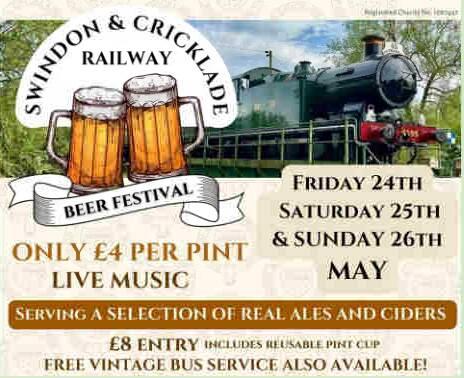 Swindon and Cricklade Railway - Beer Festival  image