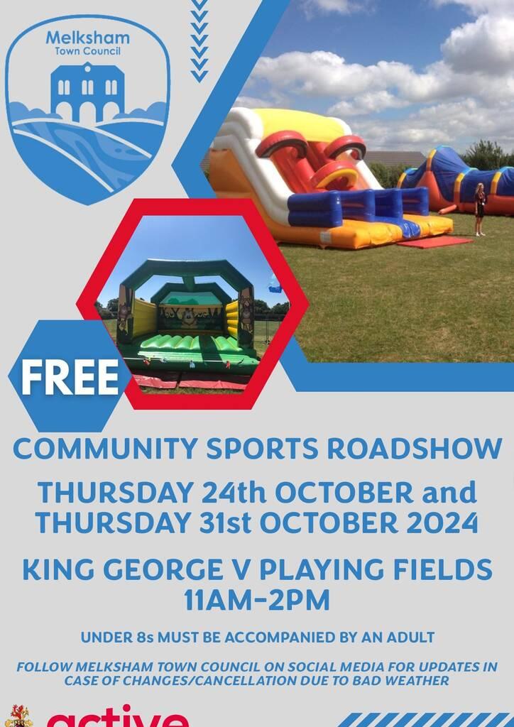 Active Trowbridge Sports Roadshow - October Half Term 2024 image