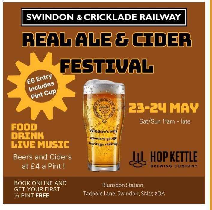 Swindon and Cricklade Railway - Real Ale and Cider Weekend image