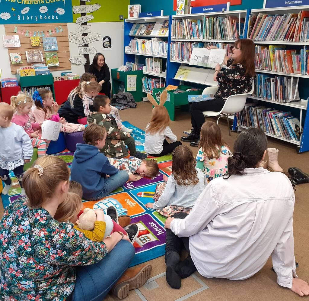 Children at Rhyme Time