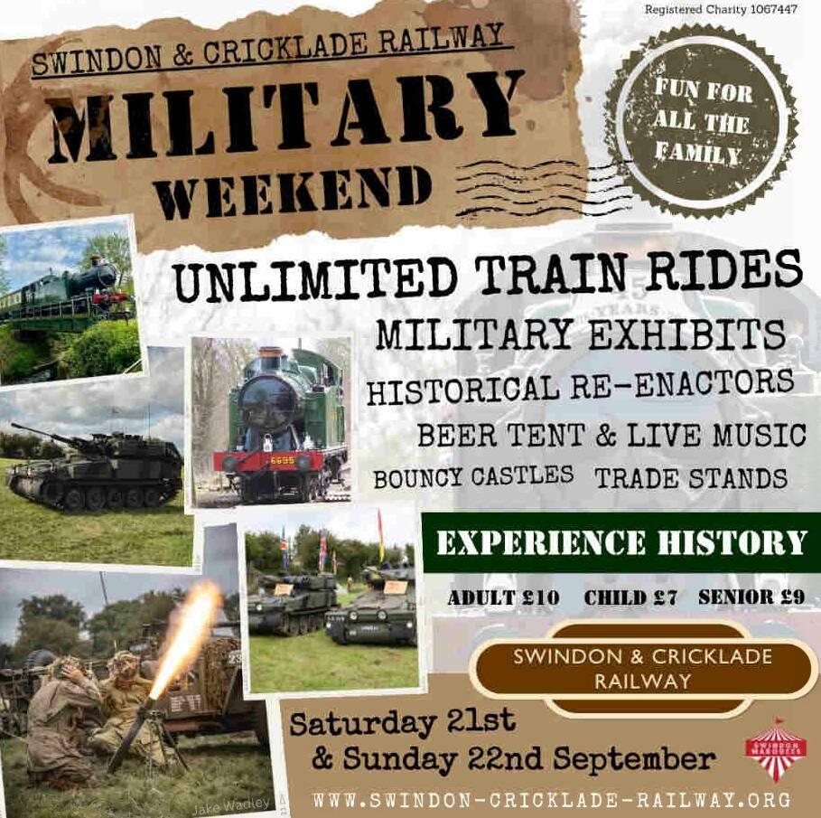 Swindon and Cricklade Railway  - Military Weekend  image