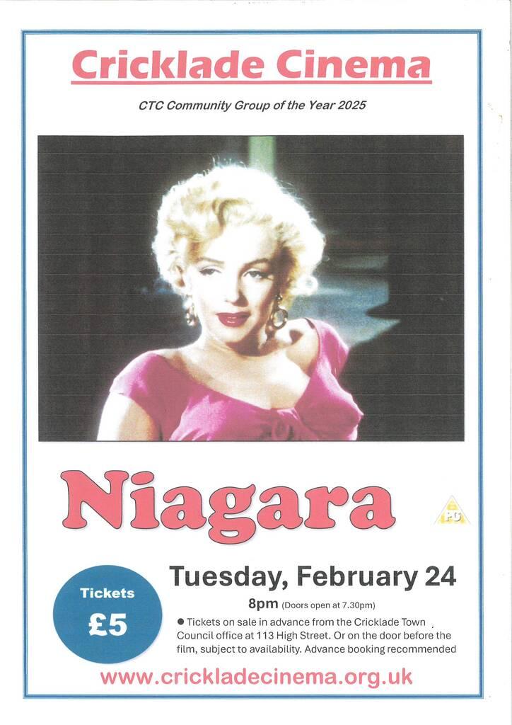 Cricklade Cinema - Niagara image