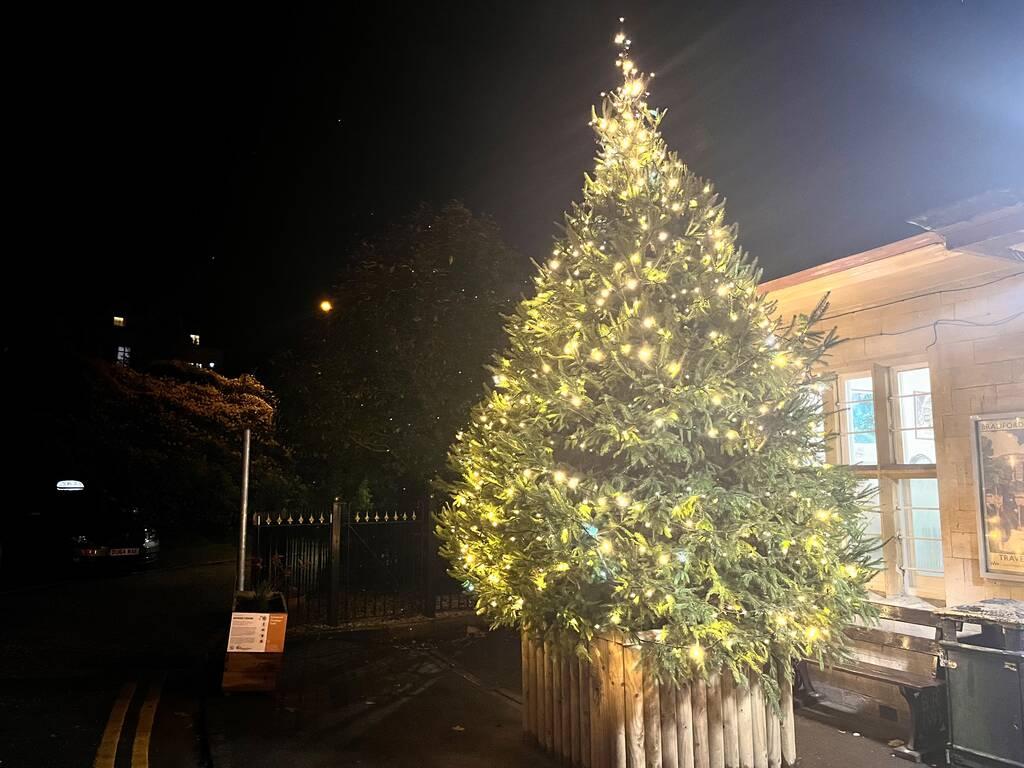 BoA Christmas Light Switch On image
