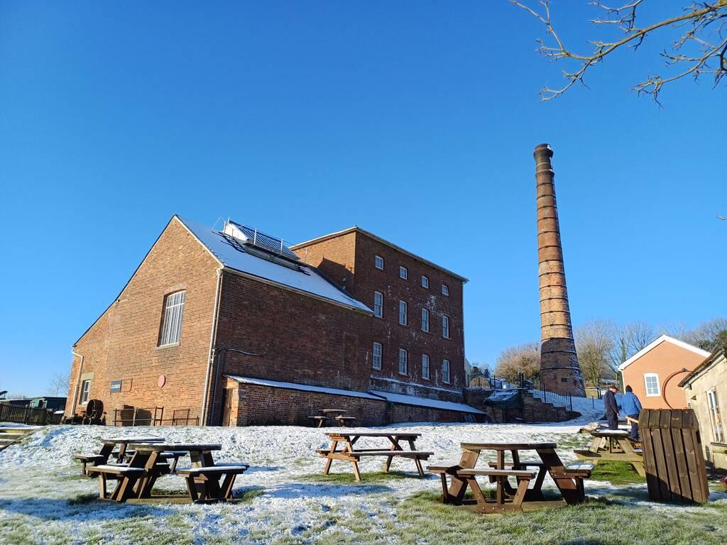 A snowy day at Crofton